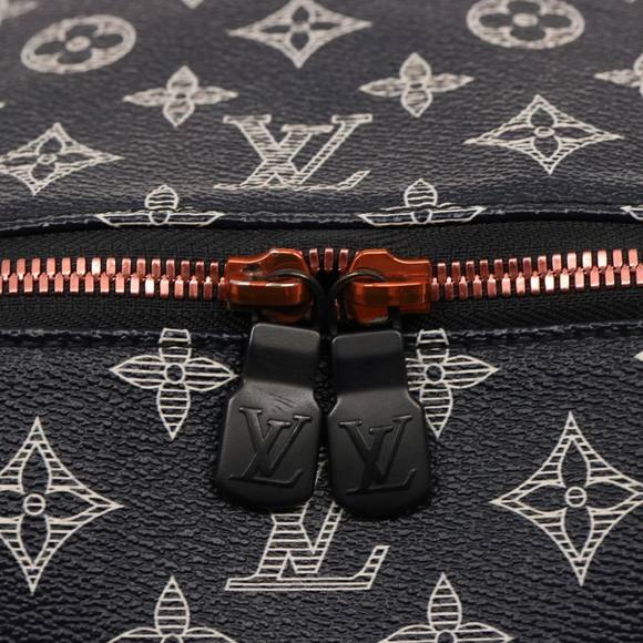 LOUIS VUITTON Monogram Ink Apollo Backpack Navy Red White M43676 LV Auth 74436SA - Picture 9 of 16